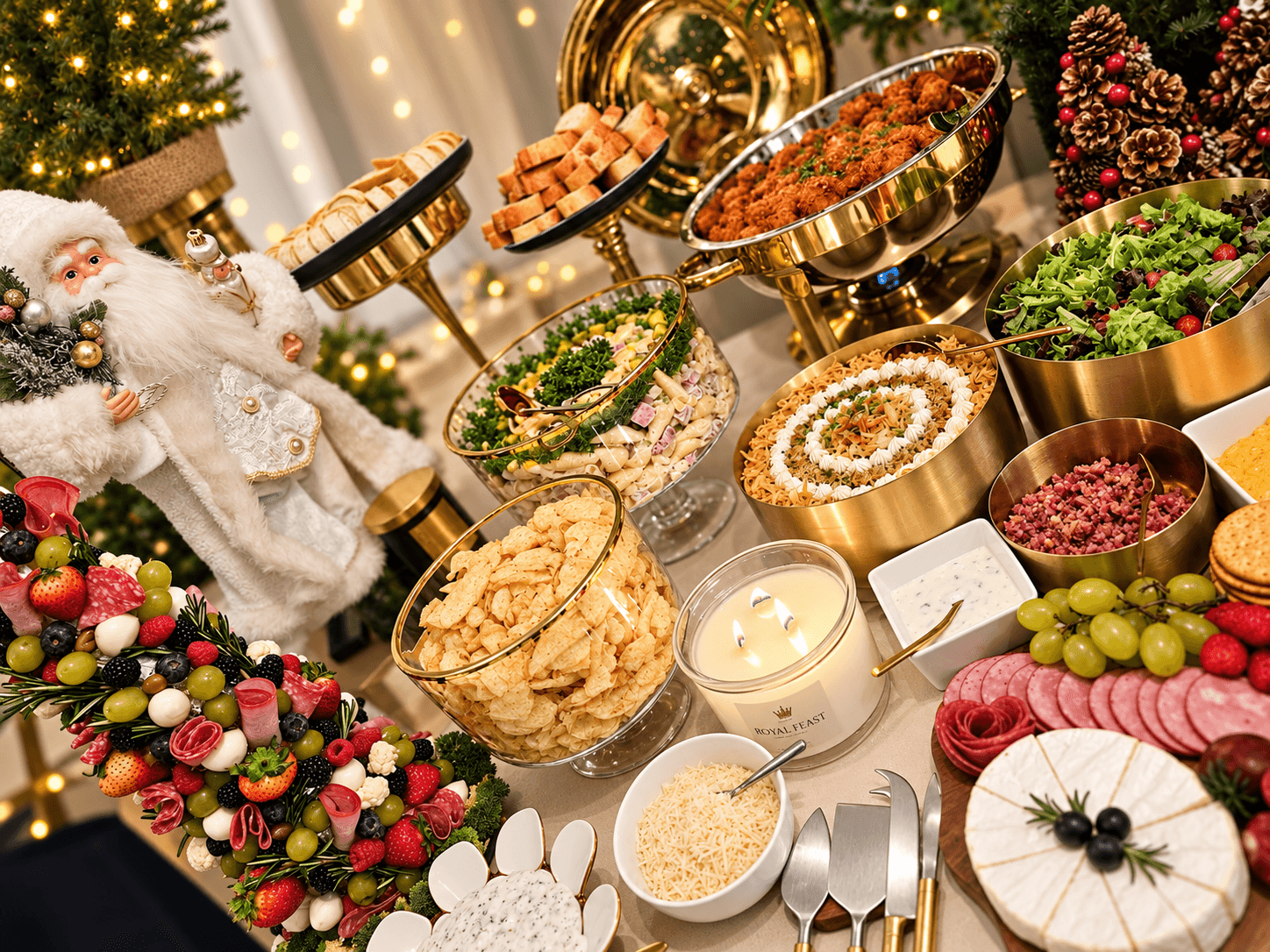 Royal Feast grazing table